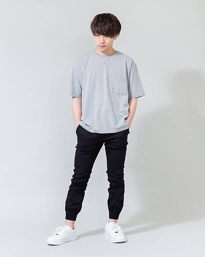 マネキン買い 半袖tシャツ パンツ 2点セット メンズファッションプラス